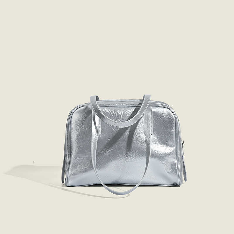 Small Mass Large Capacity Small Amount Of Smutong Bag 2025 New Japanese High Texture Boston Bag All-in-one Shoulder Bag