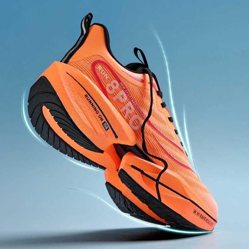 NEW 2025 Marathon Air Cushion Men Sports Running Shoes Breathable Lightweight Wens Cfortable Athletic Nonskid SneakersC250325