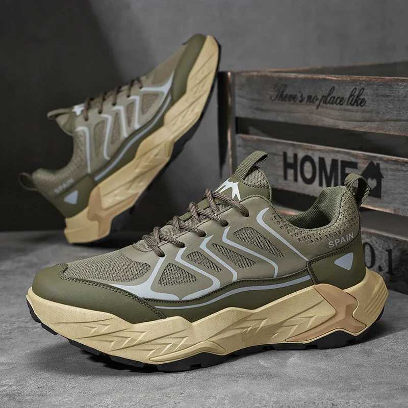 Thick Sole Breathable Anti Slip Sneakers 2025 Spring Hot S Mens Casual Shoes Fashionable and Cfortable Four Seasons SportsC250325