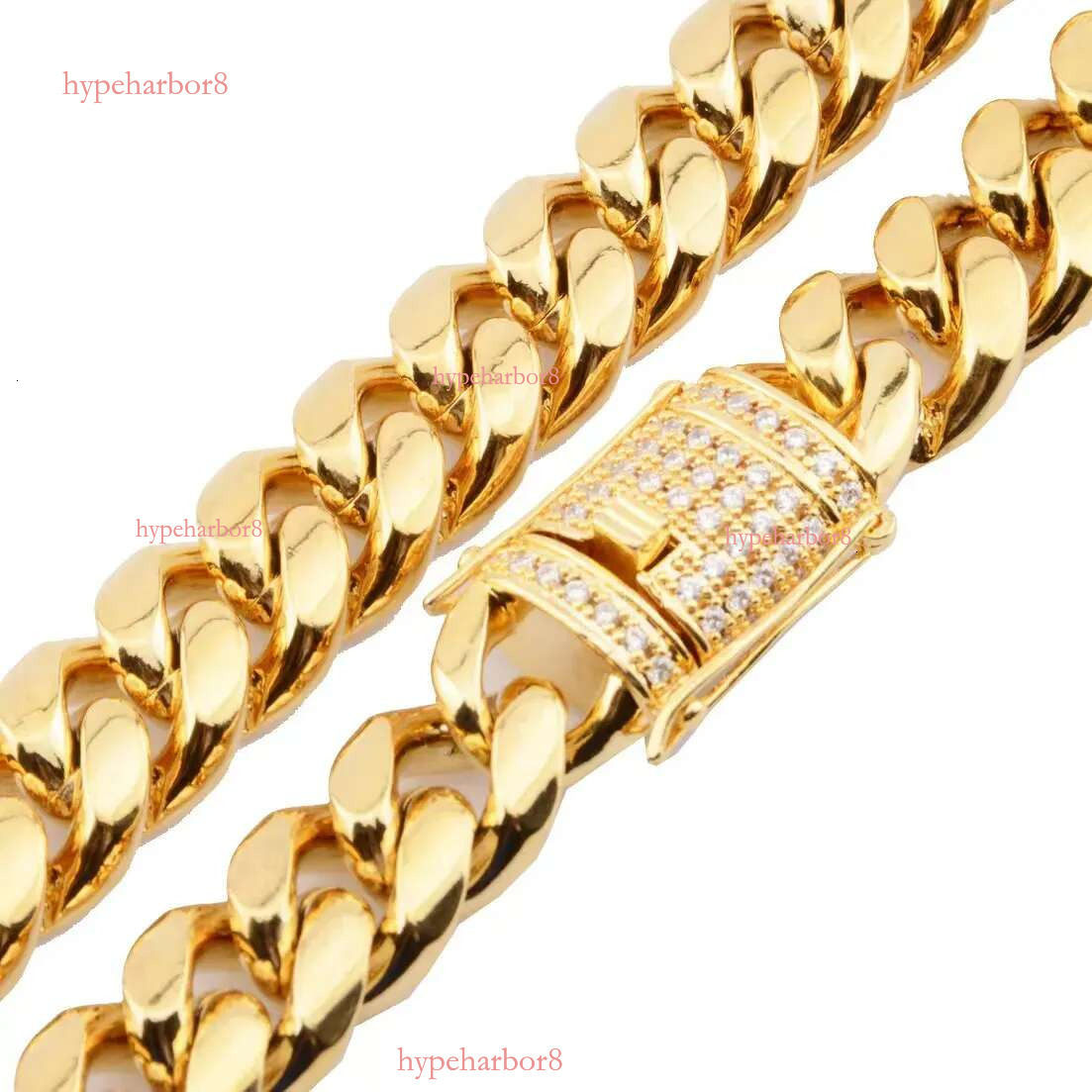 Designer Jewelry Party Sterg Chains Men Cuban k Heart Necklace Iced Out Chain for Gift