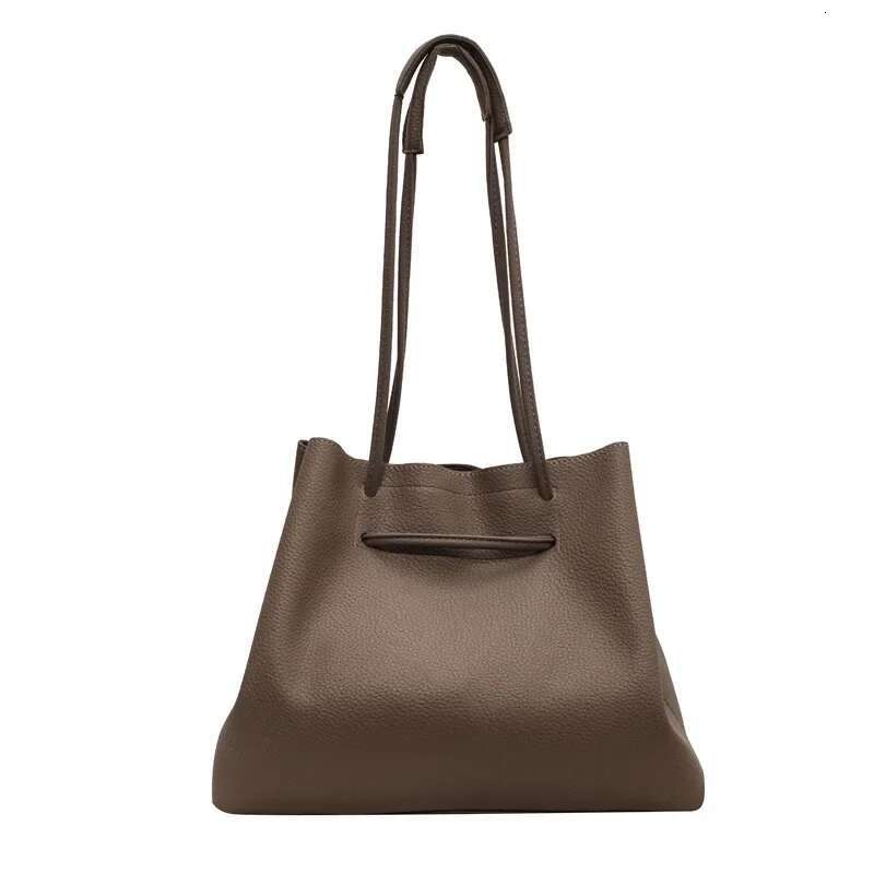Large Capacity Women 2025 Stylish Texture Hand Shoulder Bag Everything Work Commute Armpit Tote Purses And Handbags