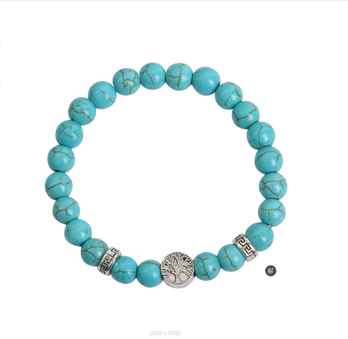 Men women bead bracelets, turquoise bracelets, Bohemian ethnic style bracelets
