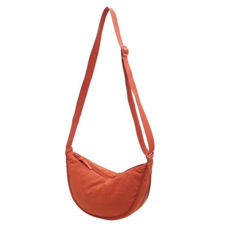 Simple and lightweight small crossbody nylon dumpling women's versatile single shoulder bag, waterproof cloth bag 461053