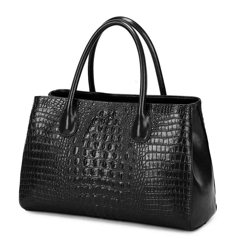 Cowhide Leather Handbag Large Capacity Casual Shopping Single Shoulder Crossbody Retro Women Briefcase Soft New Designer Bag