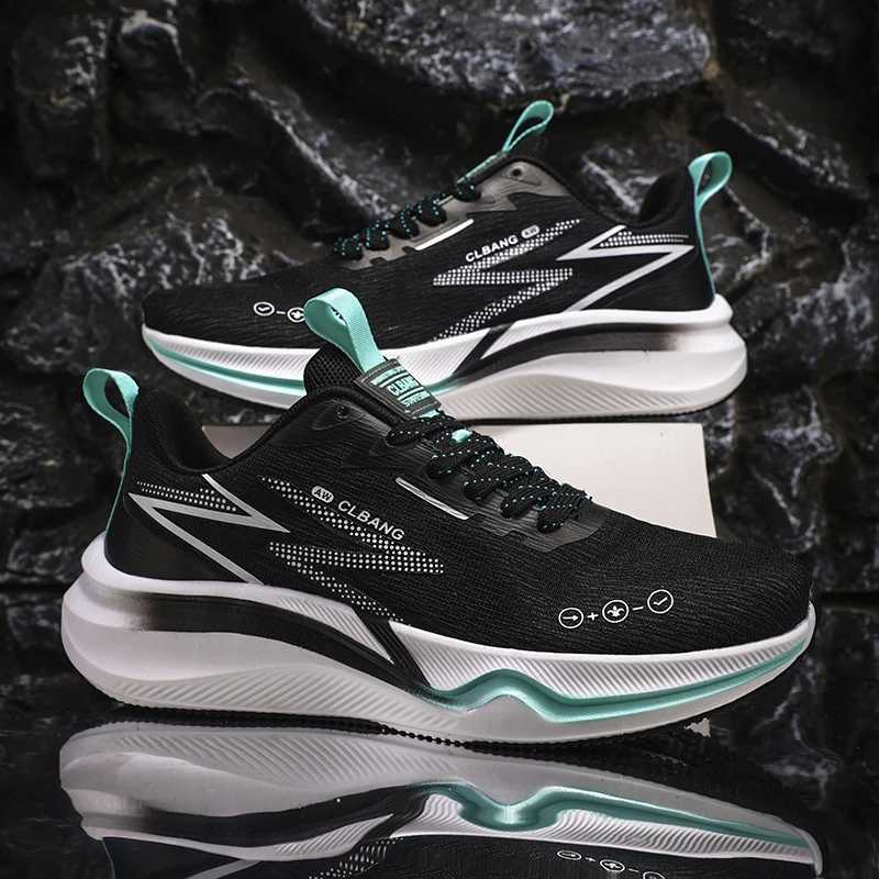 Light Cfy Mens Running Shoes for Wen Soft Cushioning Sports Jogging Shoes High Quality Sneakers Men Athletic Training Shoes Z250403