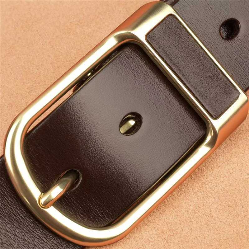 OYYifAN high-quality mens belt 3.8cm battery buckle belt mens belt womens belt womens belt W250326