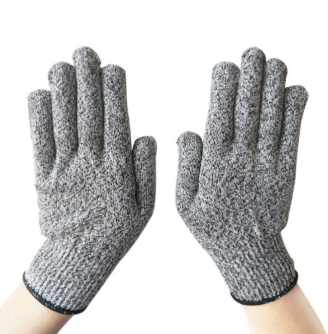 HPPE Cut Resistant Nitrile Coating Hand Gloves Anti-slip for Kitchen Mittens Level 5 Anti-cutting Safety Gloves for Work