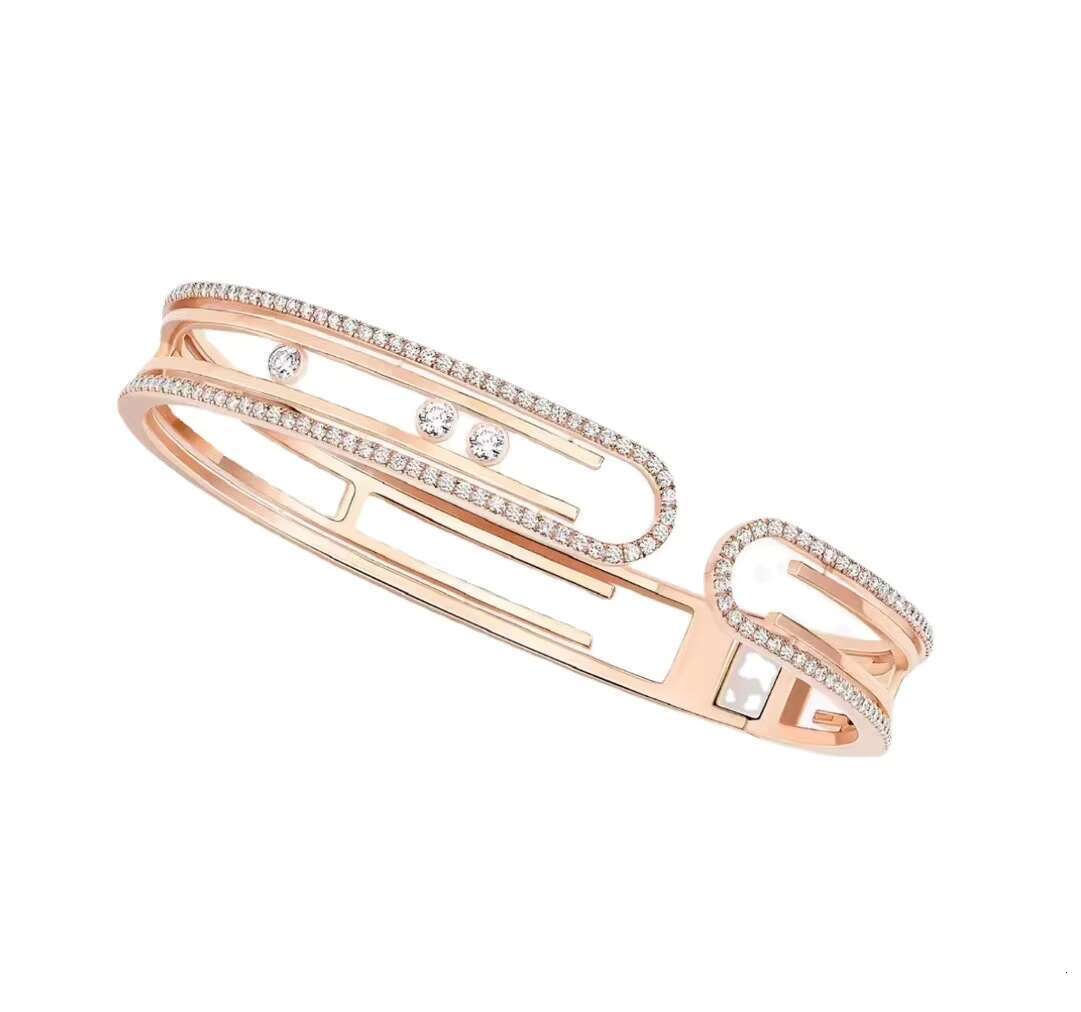 S pure sier sliding open exquisite three color fashionable style easy to match urious charm bracelet