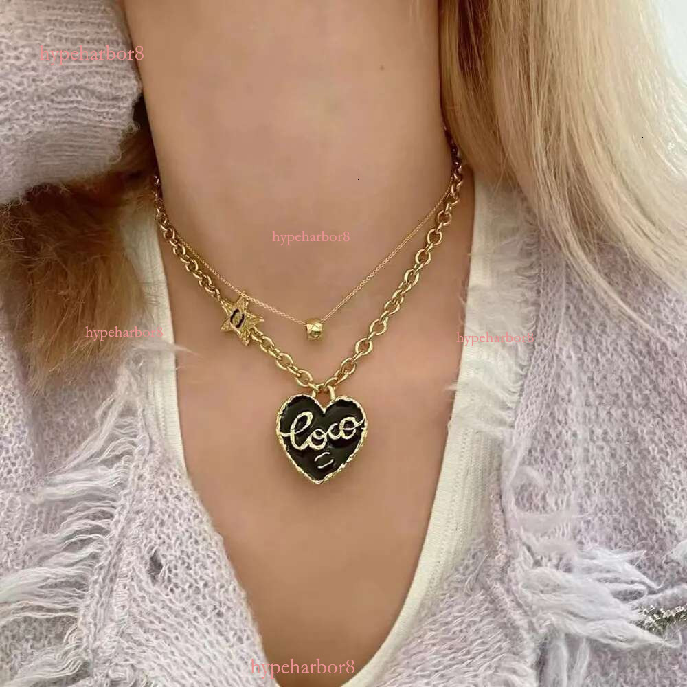 Top Style Designer Necklace Pendant Necklaces Designers Copper Dia Letter Brand Men Women Wedding Jewelry High Quality Fashion Accessory
