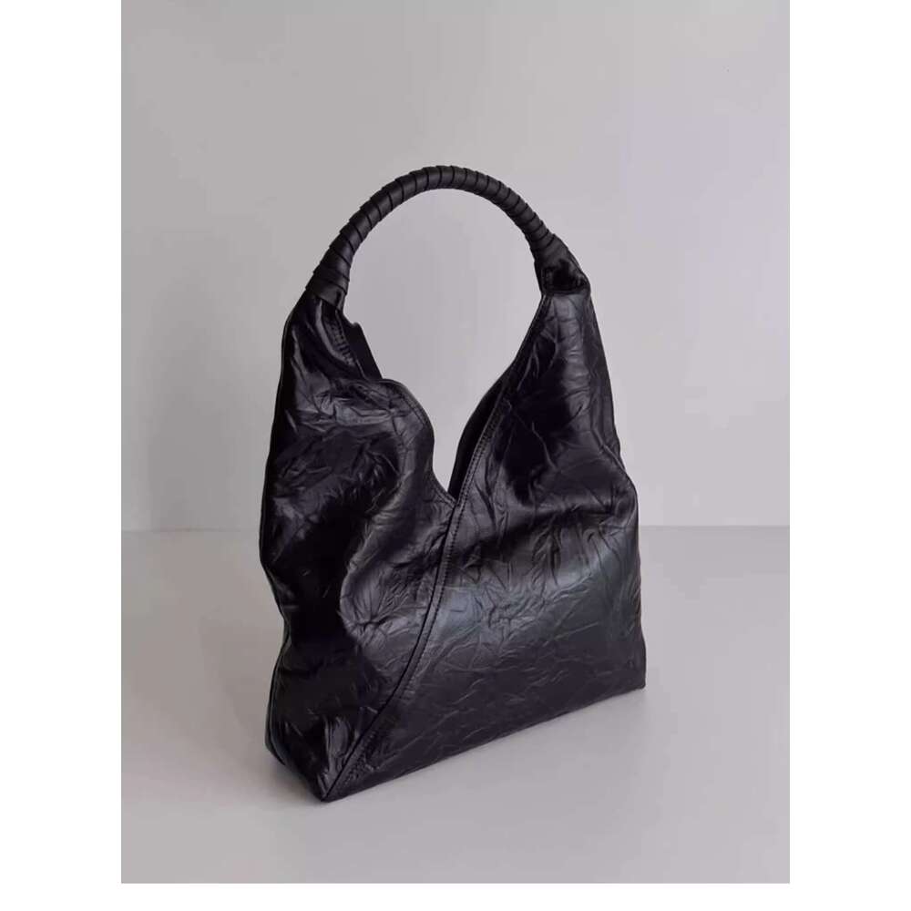 Women's Bags Women's Bags Super Hot Water Bucket For Women New Style, Popular This Year, High-End Sense, Niche Pleated Single Shoulder Tote 