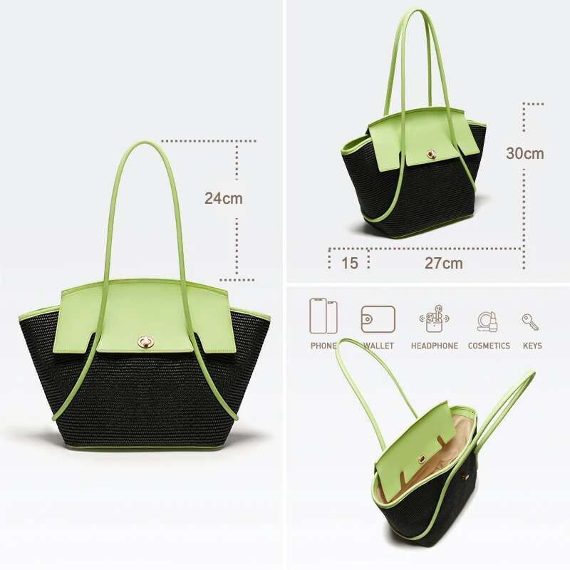 Women's Bags BAFELLI NEW Women's CASUAL TO BEACH BAG LARGE TRAVEL PURSE DESIGNER BRAND GENUINE LEATHER FEMALE BAGS