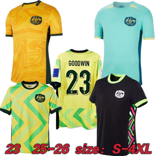 2023 2025 2026 Australia men National Team Soccer Jersey Cooney-Cross Micah Carpenter Raso Hunt Wheeler Chidiac Gorry Vine football men and kids shirt kits WOMEN