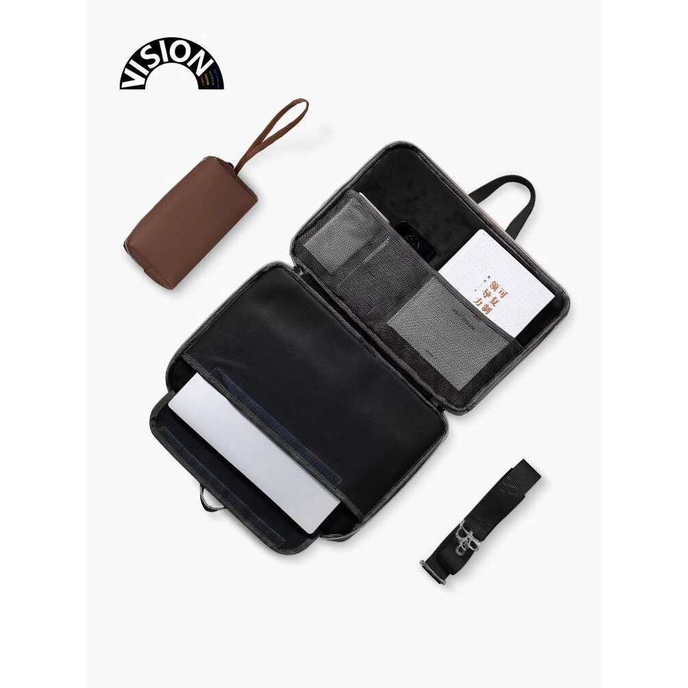 Laptop bag for women, laptop handbag, computer bag suitable for Apple Book 15.6-inch handbag