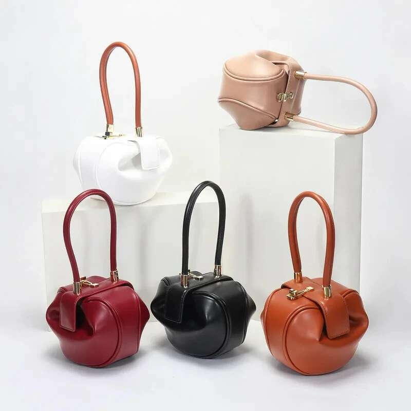 Alirattan Women For New 2025 Design Handbag Fashion Leather Retro Dumpg Bag Clutch Bolsa Feminina Sac Main