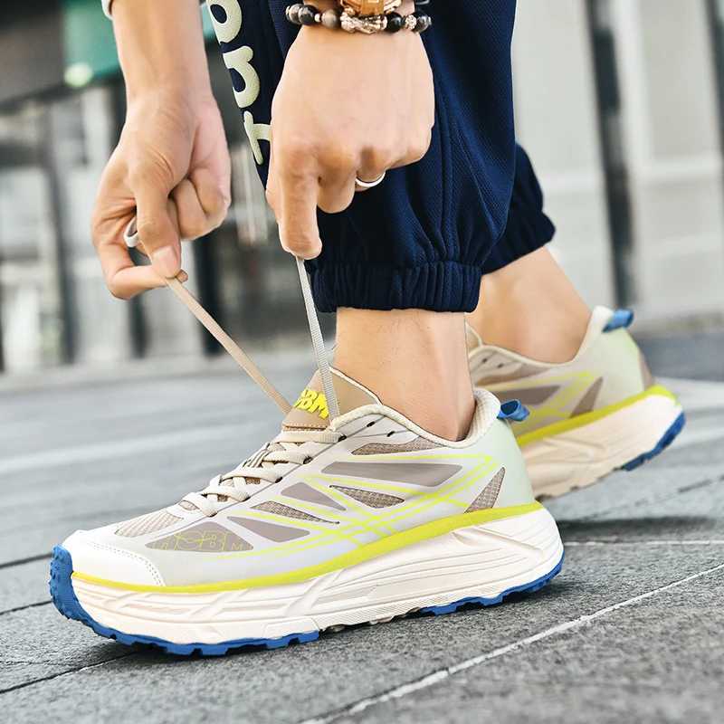 New 2025 Fitness Mens Running Shoes Cushion Fashion Outdoor Sports Jogging Sneakers Design Classic Mens ShoesC250325
