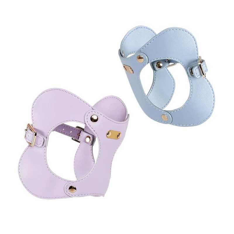 Luxury Soft Leather Pet Strap Set Waterproof Adjustable Dog Strap Suitable for Small Dog Outdoor Accessories X250326