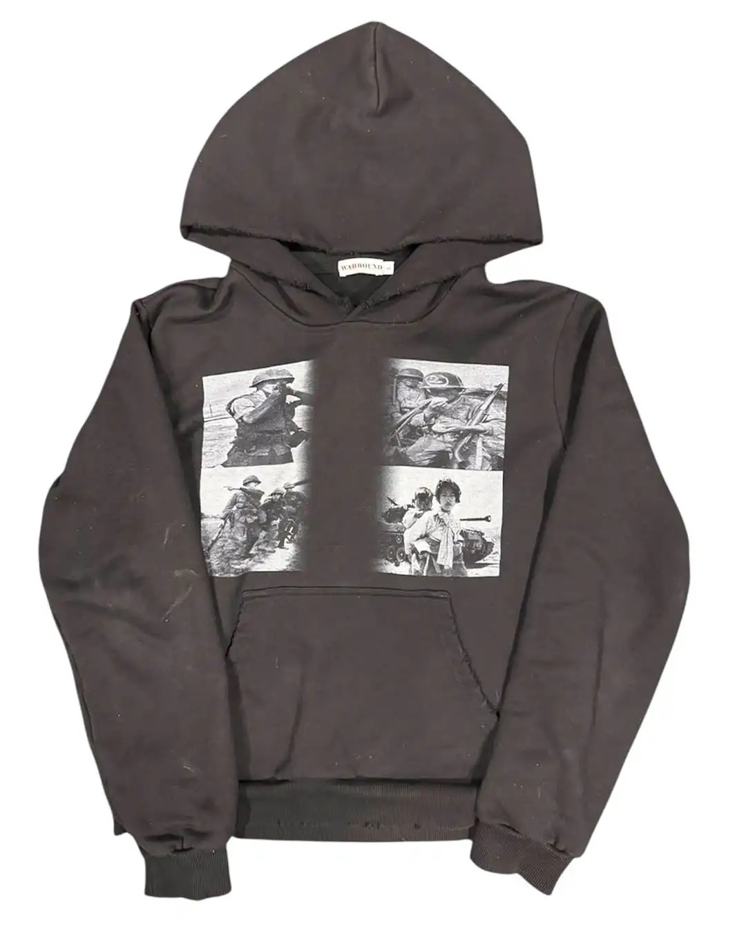 Harajuku War Printed Hoodie Womens Grunge Street Clothing Hoodie Casual Sports Shirt Gothic Top Y2k Clothing Oversized Mens Clothing 250326 - view 4