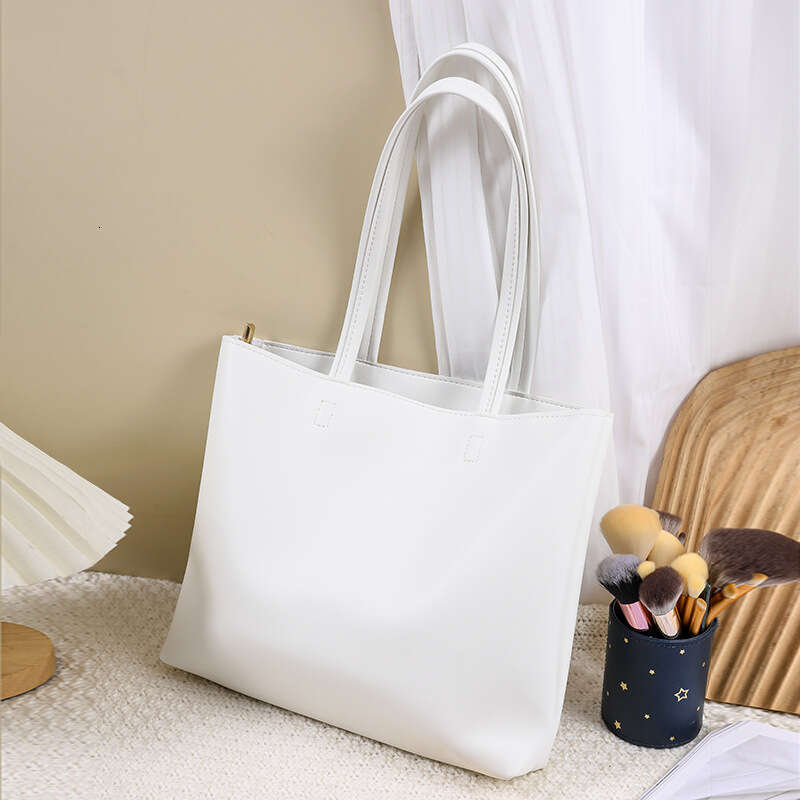 Tote Large Capacity Simple Big Commuter Handbag Women's Casual Versatile Shoulder Bag