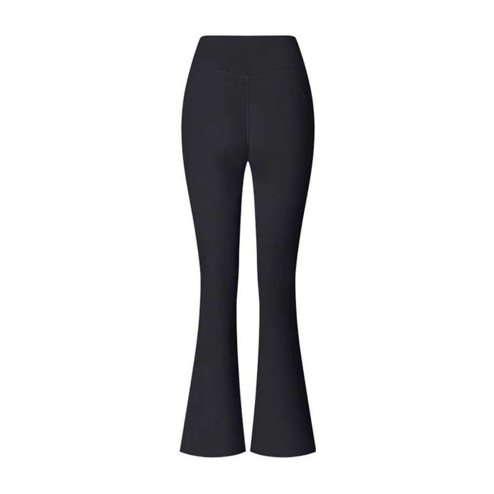 Womens high waisted Flared Legging gym fitness yoga pants exercise running sports legs womens control abdomen yoga wide leg pants W250326
