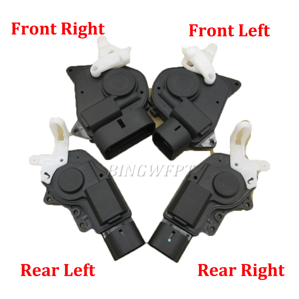 A Set Door Lock Actuator Front Rear Left Right Side 69110-12080 69120-12080 For Toyota Corolla 00-08 Left Driving 69130-12070