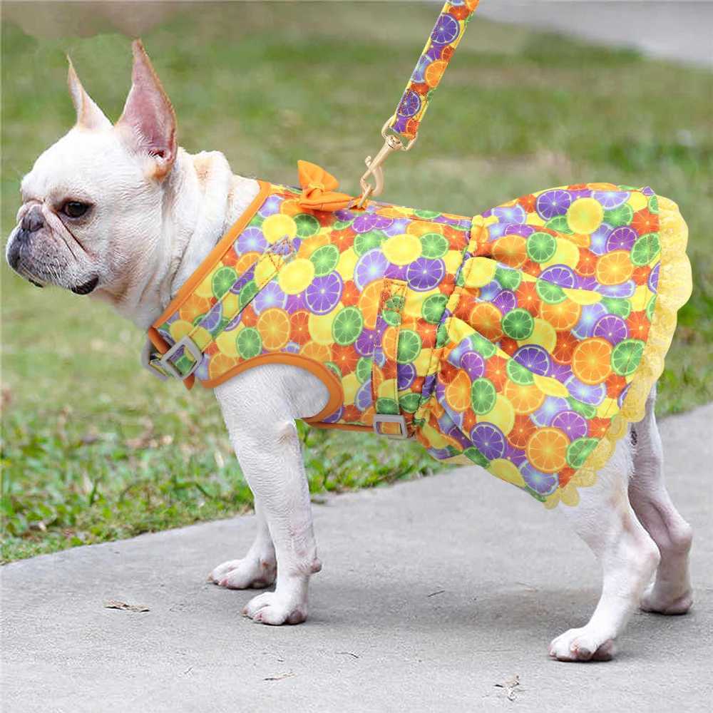 Cute Printed Chihuahua Dog Cat Strap Set Summer Pet Puppy Clothing Mini Dog Tank Top X250326