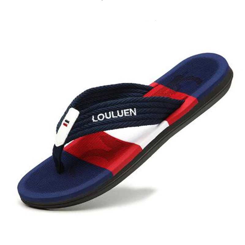 Summer Light Mens Flip up Mens Beach Home Chanclas Slipper Flip up Indoor Infra to Uomo Japki H289XJ250326