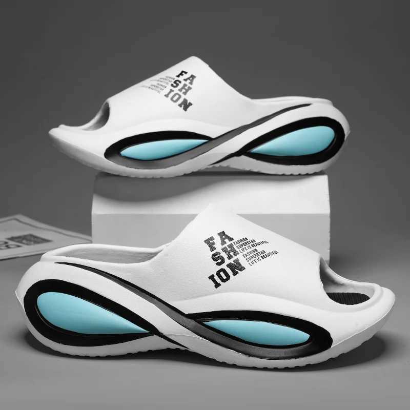 Outdoor slider new style summer mens sandals outdoor platform slider mens sports lightweight fashion all horse mens shoesXJ250326