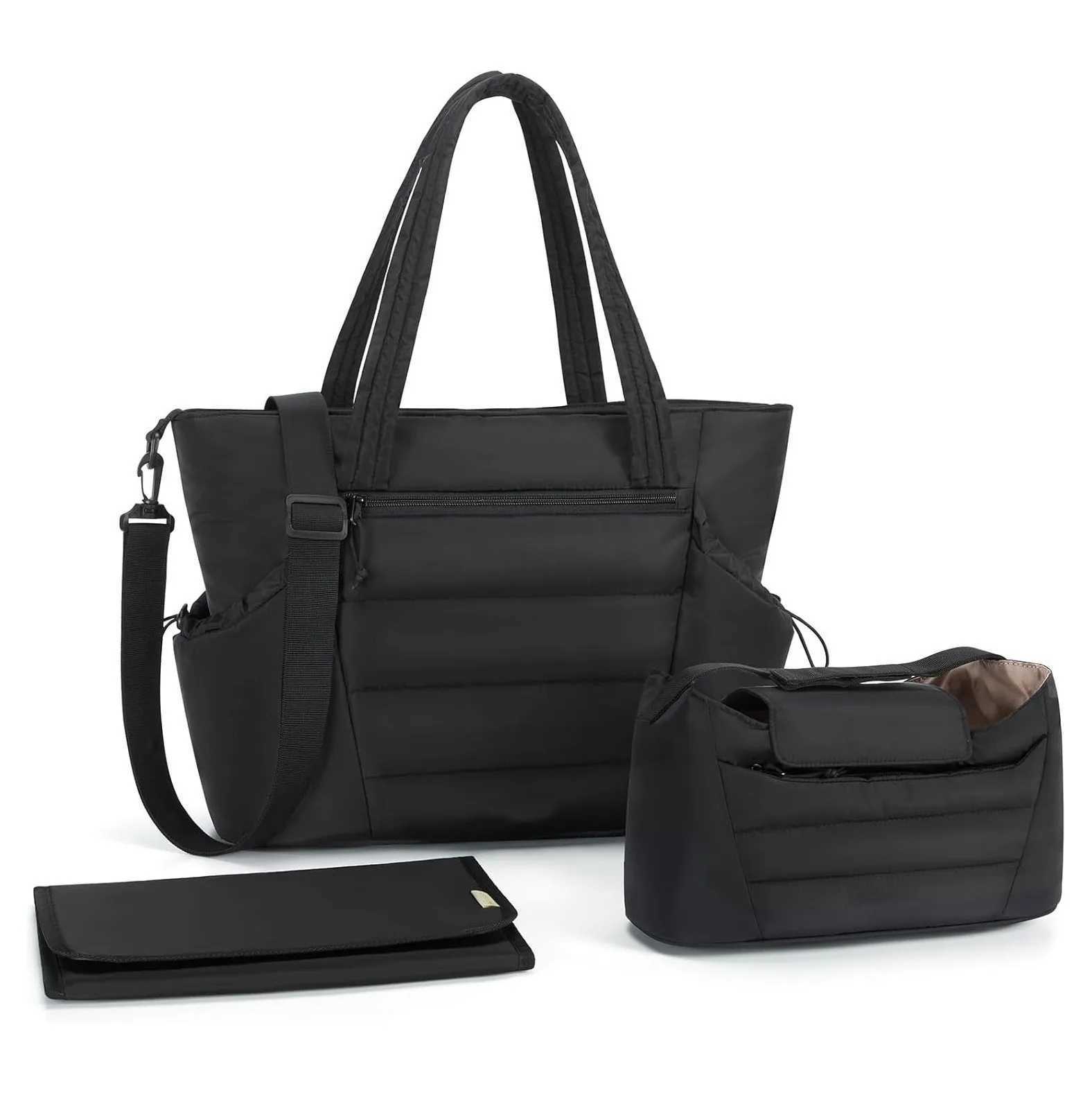 3pcs/set Mom Bag Large Capacity Diaper Bag Handbag Backpack for Father Baby Nappy Bag Maternity Bags Dad Tote Crossbody BagC250326