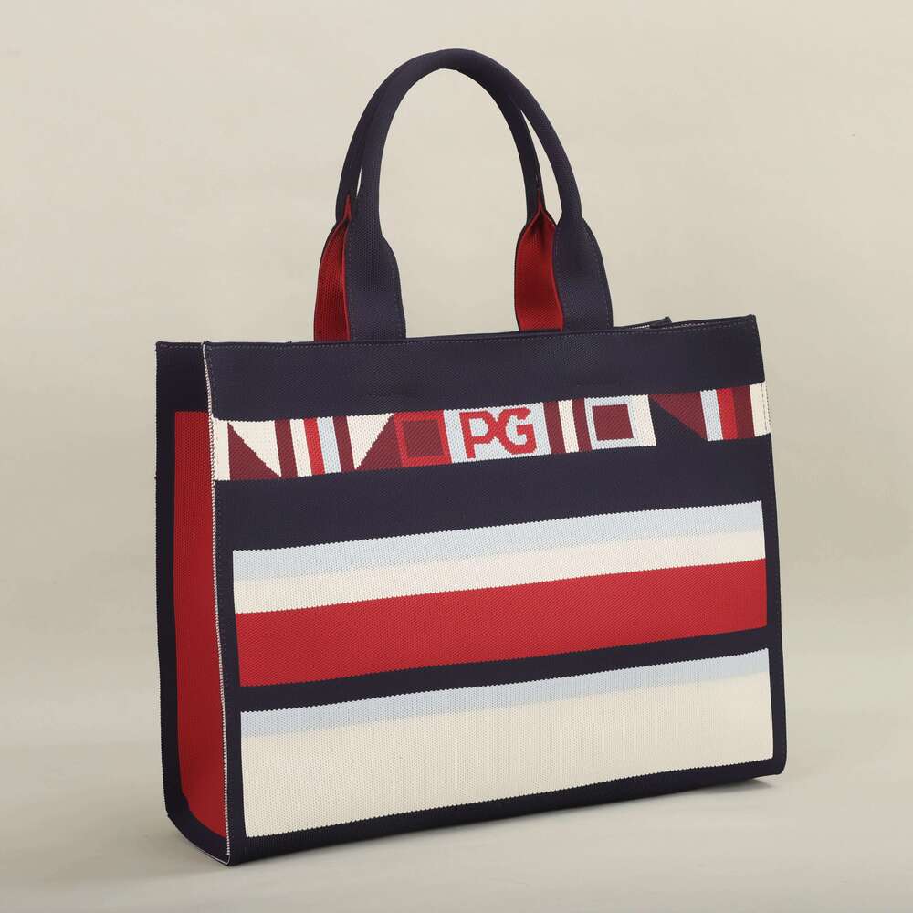 Women's Bags PG PATSY G Unique style design shopping colorful striped handbag fashion shoulder bag