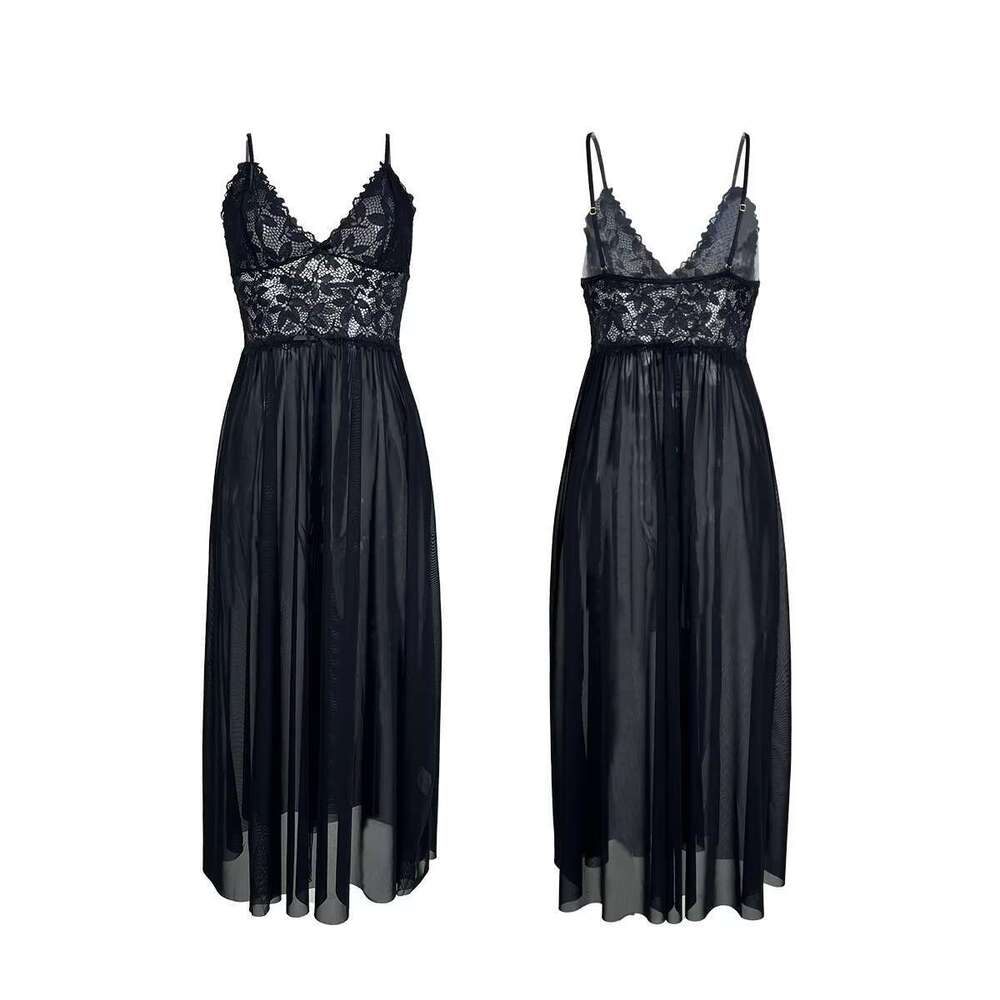 Wholesale New Silk Satin Night Dress Sleeveless Nighties V Neck Comfortable Sexy Pamas Wholesales For Women