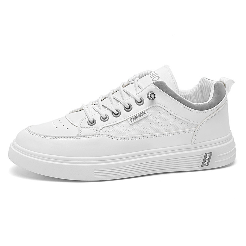 2025S New Trend Designer Men S New Spring Men S Breathable White Sports Leisure Board Shoes Versatile And Fashionable Trendy Shoes For One Foot On