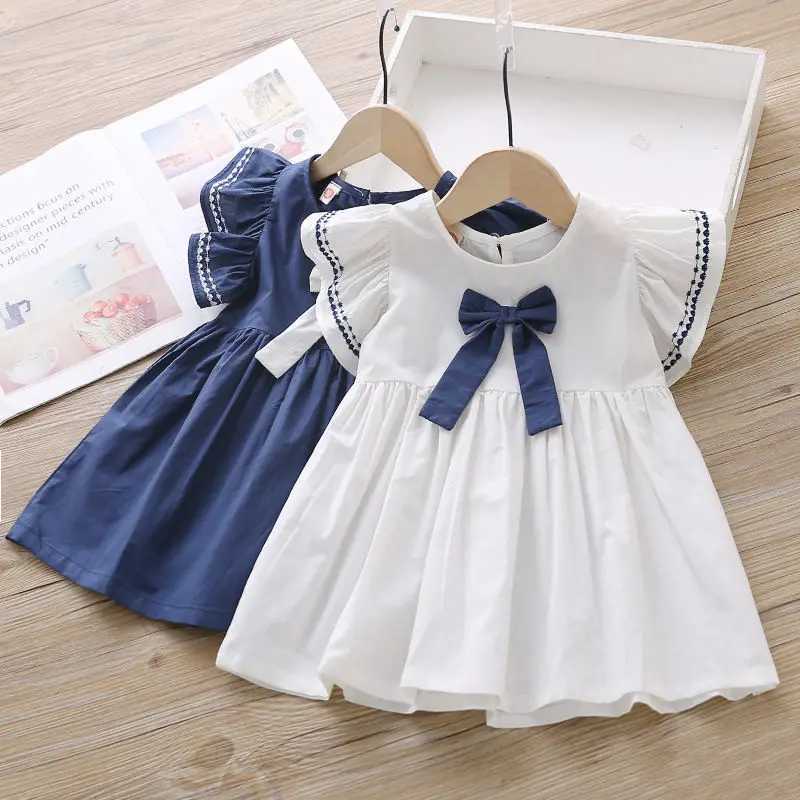 Baby girl summer dress 2024 sleeveless birthday Par princess dress childrens pajamas 12M to 5Y toddler clothing W250326