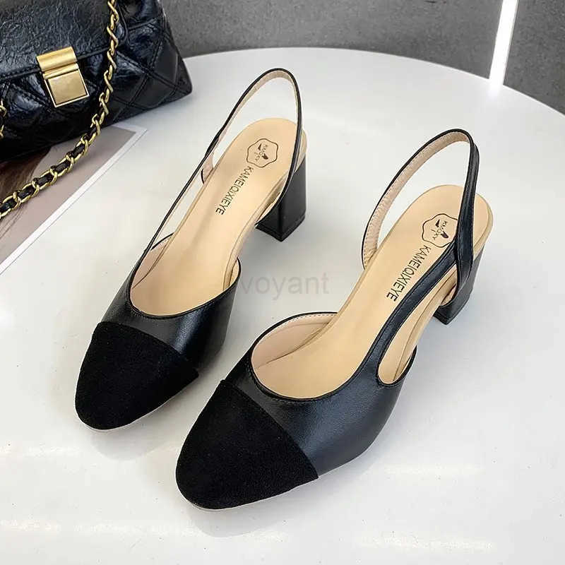 Summer Sandal For Wen High H Sandals Retro Closed Square Toe Mes Shoes Girls Wedding Shoes Elegant Wans Low H Z250326