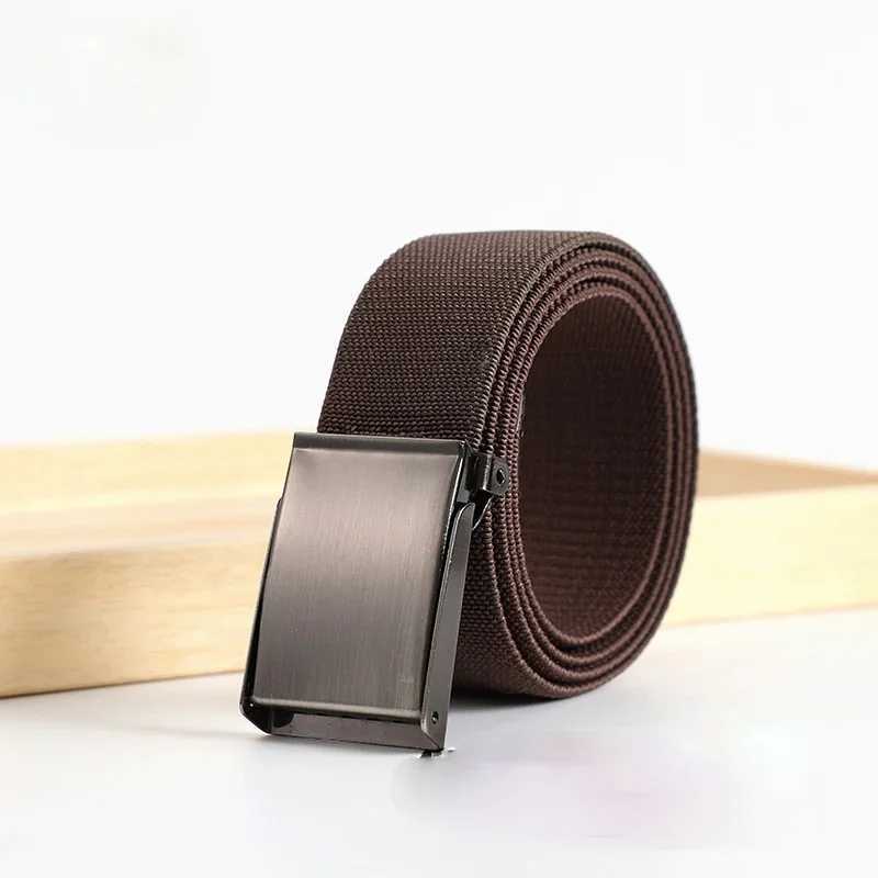 Mens and womens elastic fabric straps knitted breathable canvas straps fashionable straps womens luxury designer brands W250326