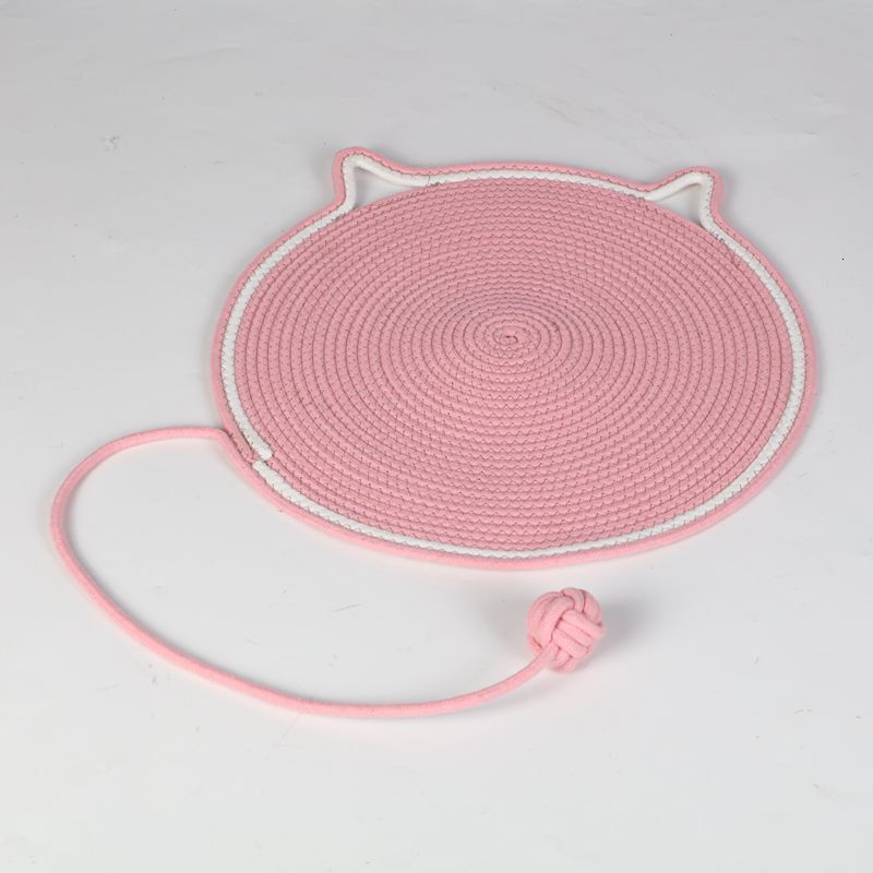 cat scratch pad woven cotton and linen open type paw grinding cat scratch board all season universal sleeping pad self feeding and bite resistant pet 