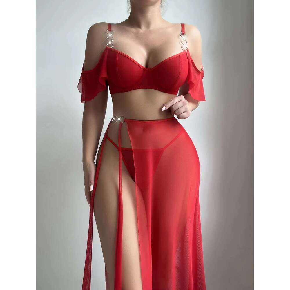 Perspective Pamas, Women's Sexy Slit Long Dresses, Evening Gowns, Dreamy Bride Underwear In Stock