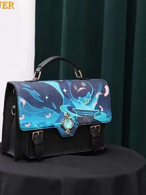 Anime Lolita Genshin Impact Designer Shoulder Bag Women Girls Messenger Ita Handbag Wanderer Lynette Kaveh