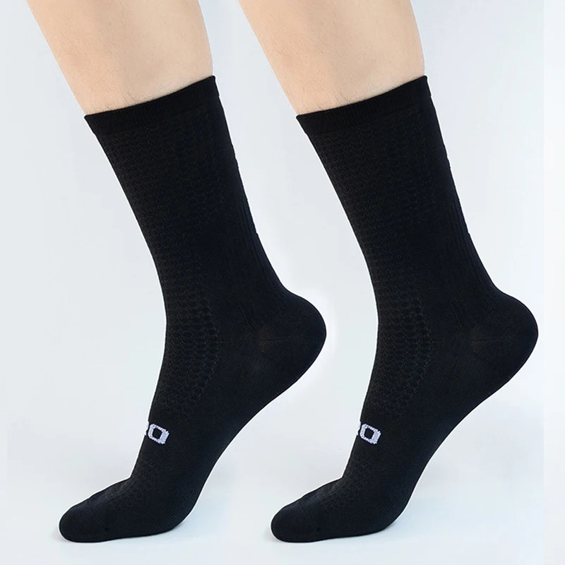 5 Pairs Men Cycling Socks Biking Sport Sock Sweat Absorbent Breathable Compression Socks Road Bike Sock Cycling Socks Men 250321