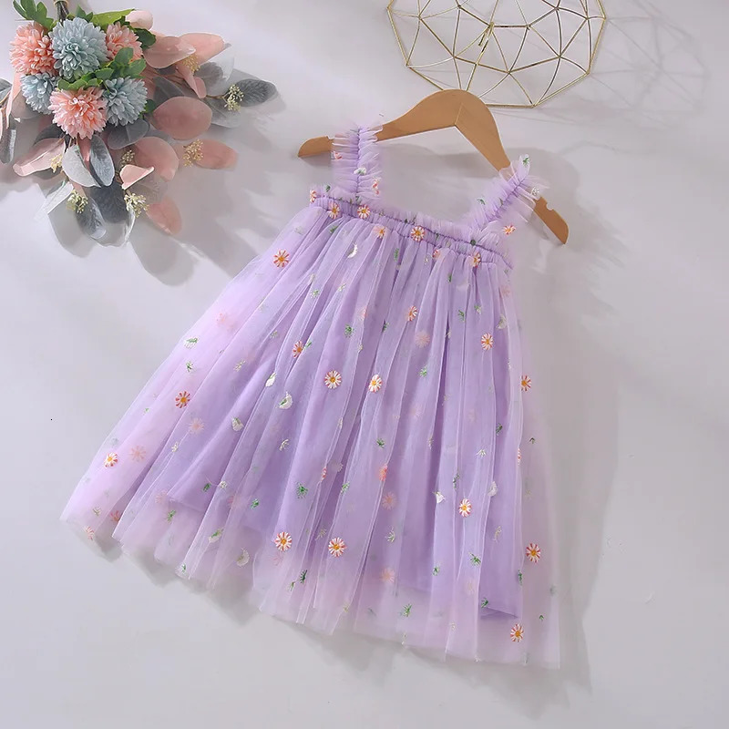 Embroidery Baby Girl Dress 5 Piece Set Summer Fashion Baby Girl Clothes Quality Fabric Baby Dresses Princess Party Frock 250325