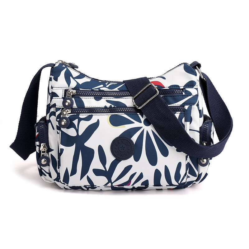 New Fashionable and Popular Shoulder with Large Capacity for Daily Versatile Crossbody Women's Nylon Casual Makeup Mommy Bag