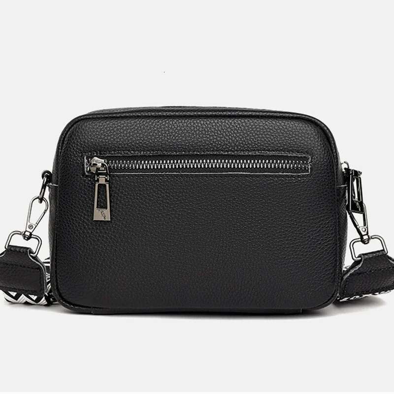 Women Crossbody Multi Space Fashion Design Sense Large Capacity PU Material Lightweight Single Shoulder Bag