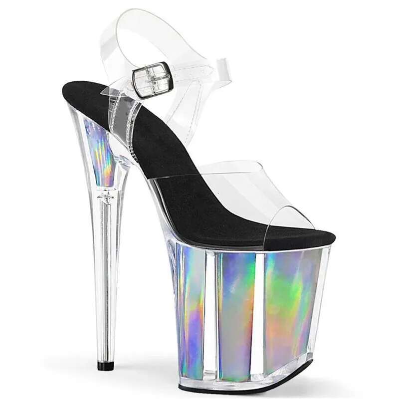 High Heel BBZAI New Pattern Superior Quality Super High Heel Ladies CM Crystal Thin Heels Sandals Shoes Waterproof CM