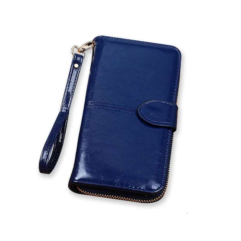 Wallet Leather Women's Wallet Fashionable Women's Wallet Wallet Wallet Long Women's Designer Wallet Zipper