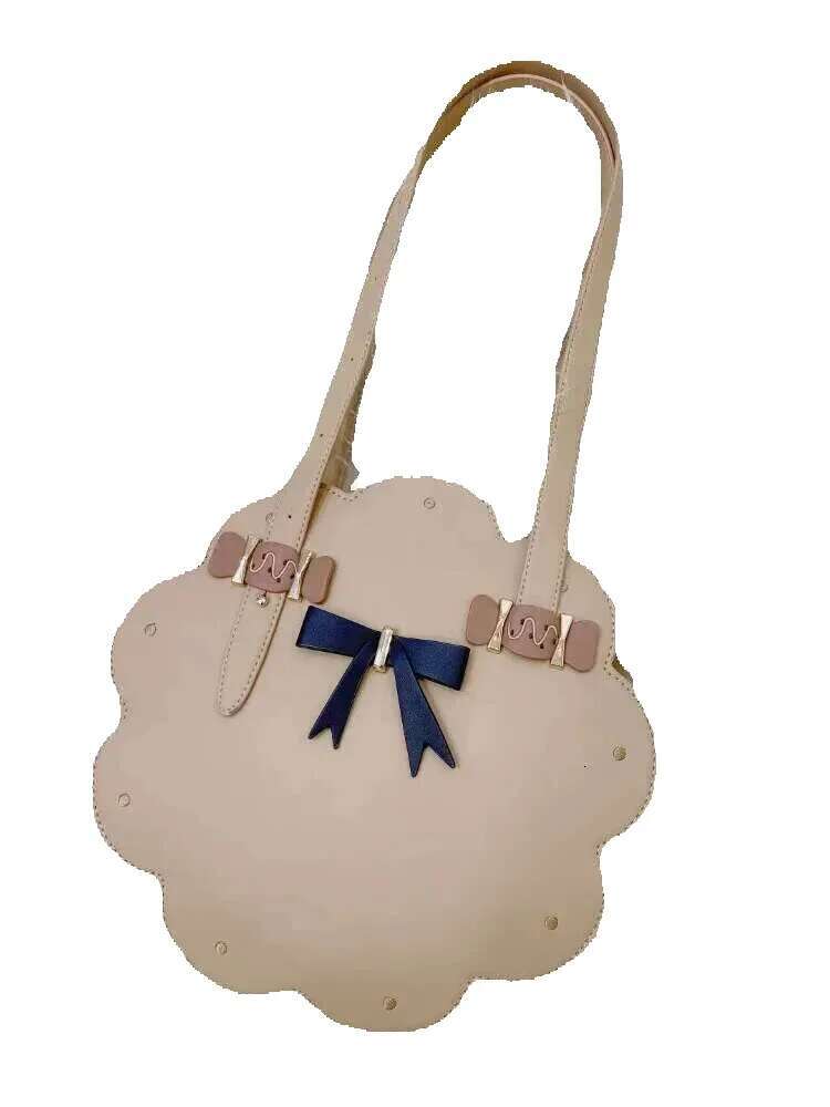 Original Bow Bolsos Mujer Lolita Jk Hand Bag Ladies Biscuit Design Sac Femme Underarm Shoulder Bags For Women Cute Bolso