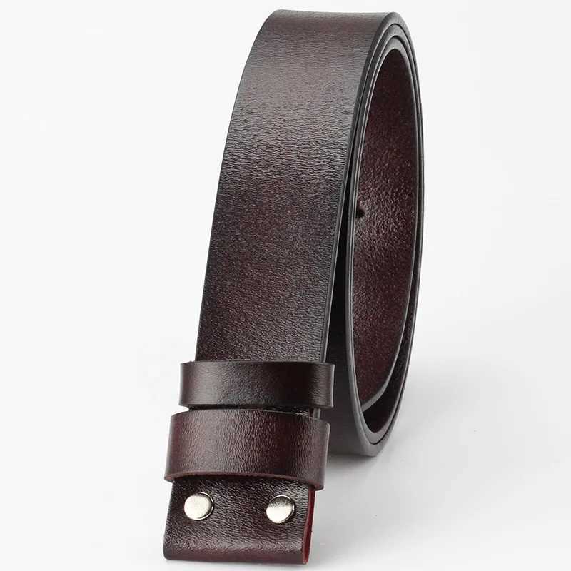 MYMC mens genuine leather belt buckle free DIY belt accessories high-quality wild belt gifts W250326