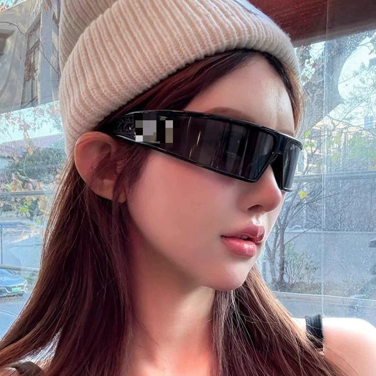 Women's Headband Cat's Eye Sunglasses with UV Protection - Vintage Design