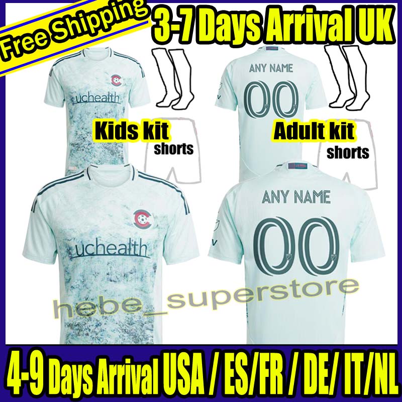 25 26 Colorado Rapids soccer jerseys 2025 2026 football shirts home away top thailand quality uniform adult men Kids kit United States league