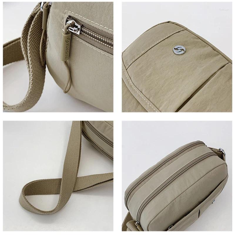 Nylon Handbags Hot Crossbody Women's Shoulder Bag: New Lightweight Mobile Phone Messenger Purse For Casual Travel And Shopping Fashion bags