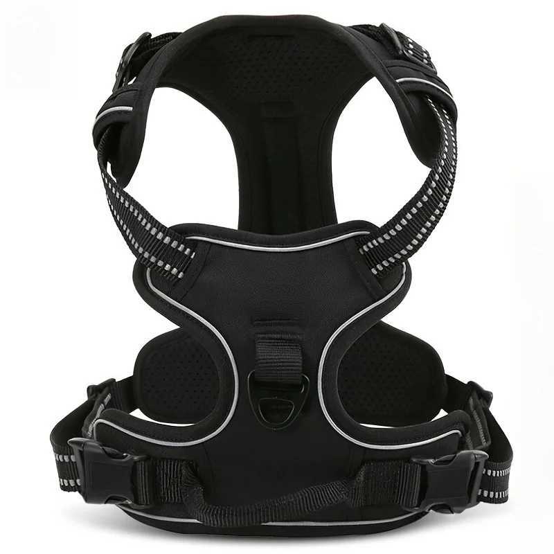 1 new comfortable reflective vest suitable for large dog straps pet straps nylon dog straps and large dog straps X250326