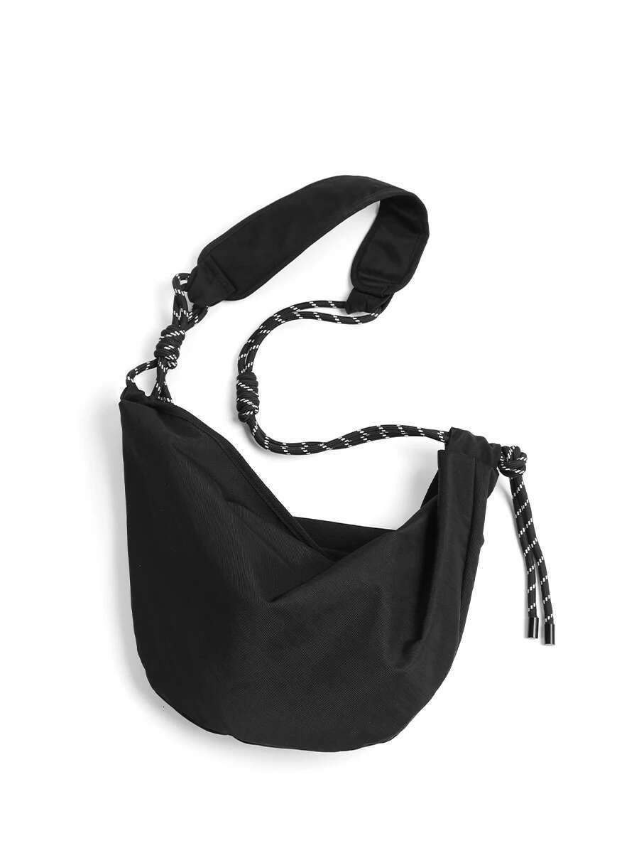 One-Shoulder Canvas Korean Simple Oxford Cloth Cross-Body Commuting Large Capacity Dumpg Ladies Bag